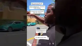 Opps Pulls Up On GraveDigga Quez In Miami#gravediggaquez #shorts