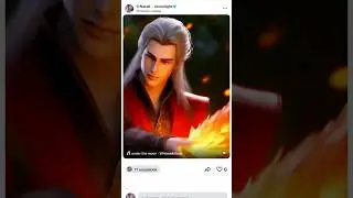 Donghua, phoenix, fire, love, fantasy art, video neural network Дунхуа, феникс, фентези, нейросеть