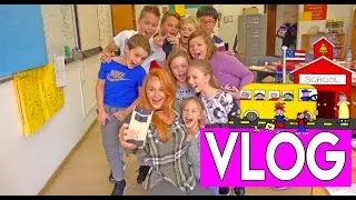 VLOG | Visiting my High School In Ukraine, Signing Autographs, Taking Over Class | KORR-A