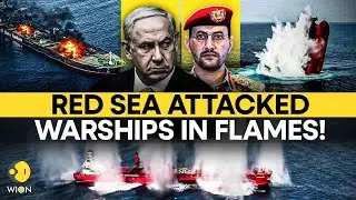 Red Sea Attack LIVE: Warship In Flames! Houthis Launch Relentless Red Sea Strikes | Israel-Yemen War