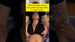 water birth #shorts #pregnancy #birth #baby #natural