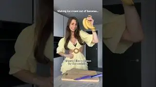 Делаем мороженое из бананов&hellip; 🍌👀 #легкийрецепт