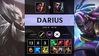 Darius Mid vs Ekko - KR Master Patch 25.19