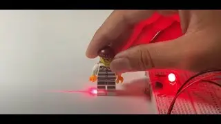 Laser security alarm project with LDR sensor - easy breadboard project