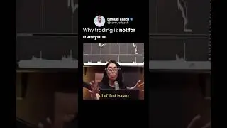Why Trading is Not for Everyone !