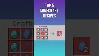 Minecraft Recipes #minecraft #recipe #shorts