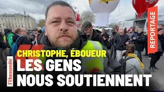 Les salari&eacute;s de l'incin&eacute;rateur d'Ivry et les &eacute;boueurs de Paris en marche pour la reconductible