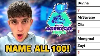Can I Name EVERY Fortnite World Cup Qualifier?