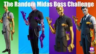 Fortnite The Random Midas Challenge