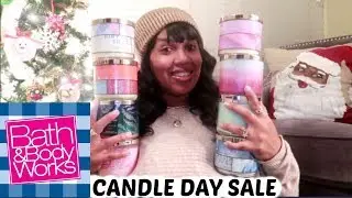 BATH AND BODY WORKS CANDLE DAY SALE 2019 * FINALLY!!!!
