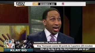 ESPN First Take - Today Warriors, Russell Westbrook, LeBron & Cowboys (FULL)
