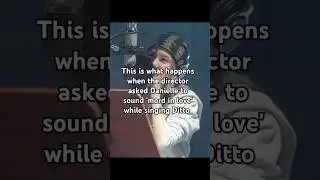 the director asked Danielle while singing Ditto #kpop #music #newjeans #danielle #ditto #love