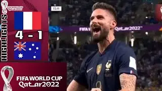 4-1 FRANCE VS AUSTRALIA | HIGHLIGHTS🔥BERITA FIFA WORLD CUP QATAR 22 TERBARU