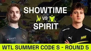 ShoWTimE VS PSISTORM NaVi Spirit | WTL Summer Round 5 | Starcraft 2