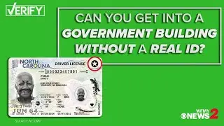 Can you get into a government building without a Real ID?