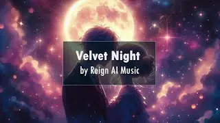 Velvet Night 💜🔥 | Slow-Burn Love Song with AI Magic 🖤🎨