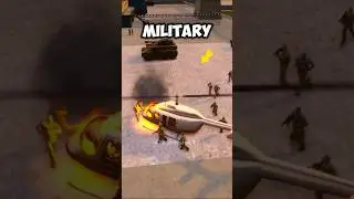 If You Land a Helicopter in a Military Base in the Latest GTA Games?  #gta #gtaonline