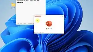 Sorry Powerpoint can't read windows 11 Fix