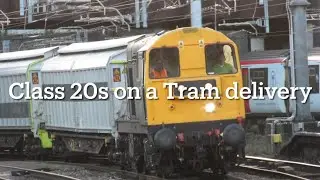 Class 20s make some noise at Newport with TfW class 398 delivery