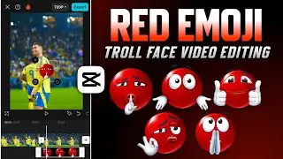 Red Emoji Troll Face Video Editing In CapCutCapCut Red Emoji Troll Face EditRed Emoji Troll Face