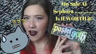 KVD Pastel Goth On Sale at Sephora....is it worth it ? omg lipstick on my teeth video lol