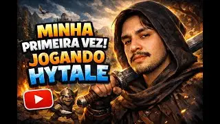 Hytale do zero &ndash; Primeiro dia de gameplay (ao vivo)