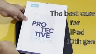 ESR Cover for iPad 10th Generation (2022, 10.9 inch)Rebound Series, Black- Unboxing & Review