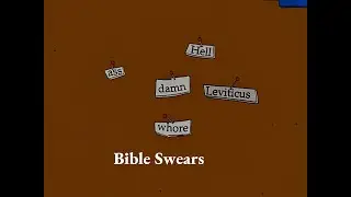 Bart Finds Swear Words In The Bible | The Simpsons: Season 19, Episode 3 | Midnight Towboy