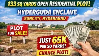 OPEN RESIDENTIAL PLOT at SUNCITY HYDERABAD | RAJENDRANAGAR | VIRALVIDEO | DREAMHOME | MUSTWATCH 
