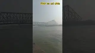 Aur btao kitni baar baithe ho stimar me💛 #tranding #travel #stimer #river #like #kolkatta
