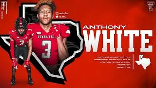 Texas Tech Football: Anthony White ('23) | Highlights