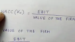 NET OPERATING INCOME APPROACH