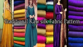 30 Outfits Ideas for Girls 2021 | Raw silk Dress Designs 2021