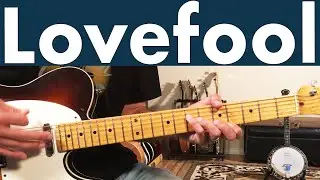 Как играть Lovefool на гитаре | Урок игры на гитаре Cardigans + руководство