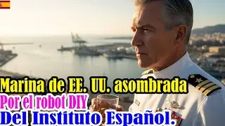 La Marina de EE. UU. queda atónita al ver el robot submarino DIY de cadetes españoles navales hoy