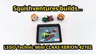 LEGO Technic Mini CLAAS XERION 42102 stop motion build