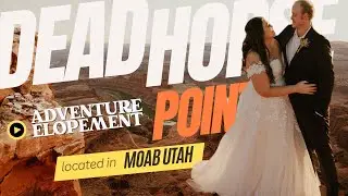 Jaw Dropping Dead Horse Point Overlook - Shutterfreek Moab Adventure Elopement with Kaitlyn & Erik
