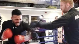 WALLOP! - ANTHONY TOMLINSON LOOKING RAZOR SHARP AHEAD OF BRITISH TITLE ELIMINATOR / (FULL WORKOUT)