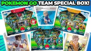 Pokemon GO Team Special Collection Box Set OPENING! (Mystic, Valor & Instinct)