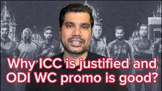 Why ICC is justified and ODI Worldcup promo is good? #iccodiworldcup2023 #india #pakistan #babarazam