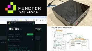 New FREE DePIN Secure Key Management! FUNCTOR NETWORK - Decentralized Storage! Start Mining today 👍