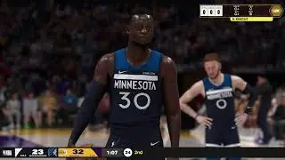 Lakers vs Timberwolves | Play Now Online (No Commentary)