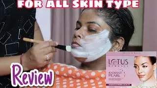 LOTUS HERBAL RADIANT PEARL FACIAL KIT || FACIAL KIT FOR ALL SKIN TYPES ❣️