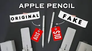 Я купил поддельный Apple Pencil 1:1 и вот мой опыт!!