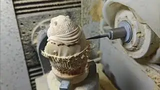 Desktop NC 5 Axis CNC Machine Groundhog Wood Carving Process