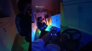 Epic Neon Kart Drift at Night | Shot on Osmo Action 5 Pro