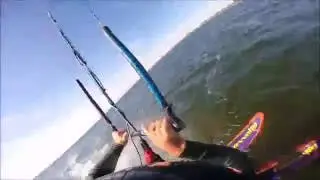 Water Skiing with a Race Kite