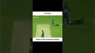 Sangakkara's Fake Stumping | Funny | #cricket #funnyvideo #sangakkara #shorts #stumping