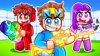 Использую экипировку моего друга в Roblox Rivals!