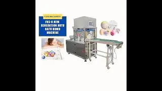 FRS-8 Full auto bath bomb salt ball press form machine one feeder one color